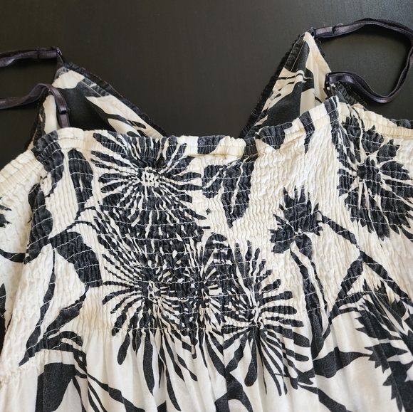 Speed Control black and white midi dress sz L - Picture 12 of 14